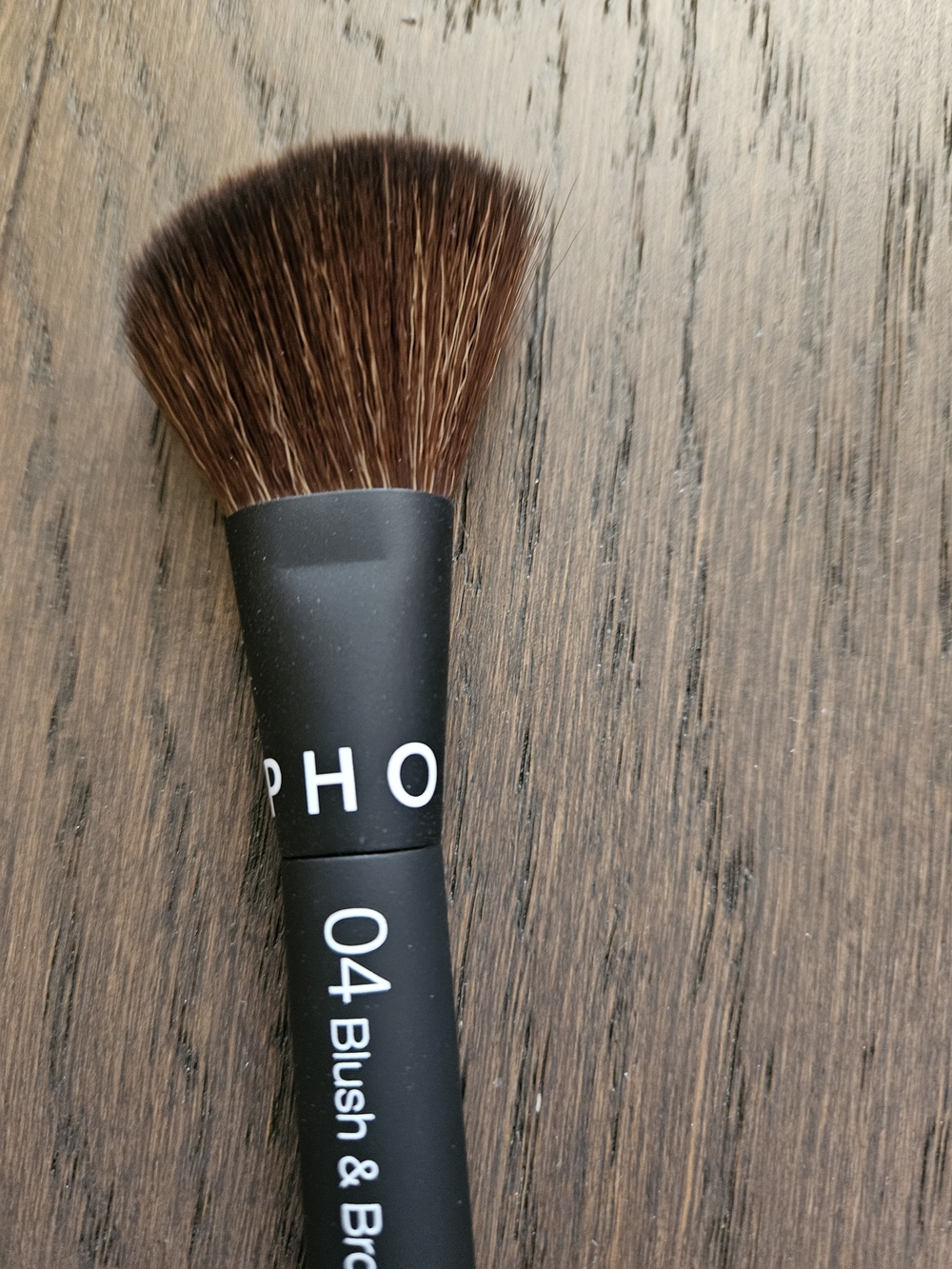 SEPHORA - Pair of Make-Up Brushes - 04 Cheek & 12 Dual Brow (New Open Box) - Picture 2 of 6